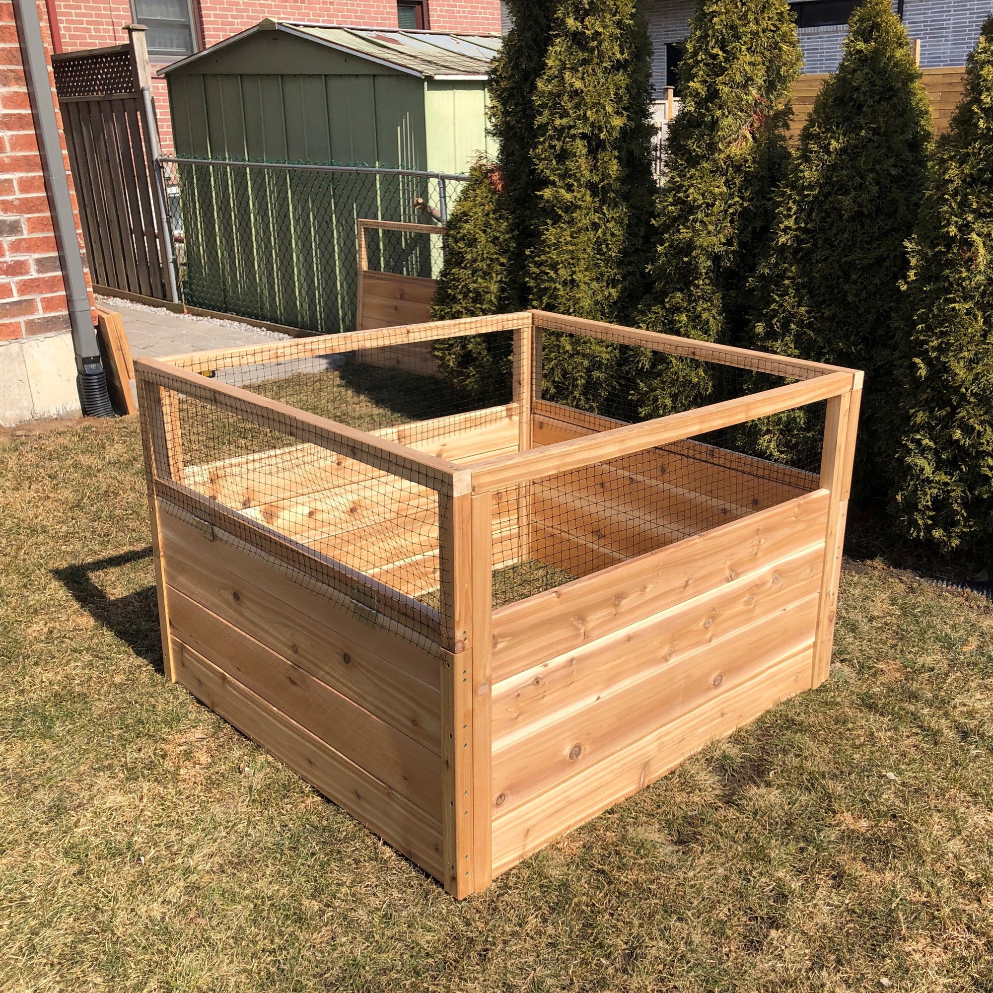 4x4 DIY Raised Garden Bed - Healthy Garden Co
