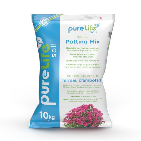 living soil potting mix Organic Potting Soil Mix