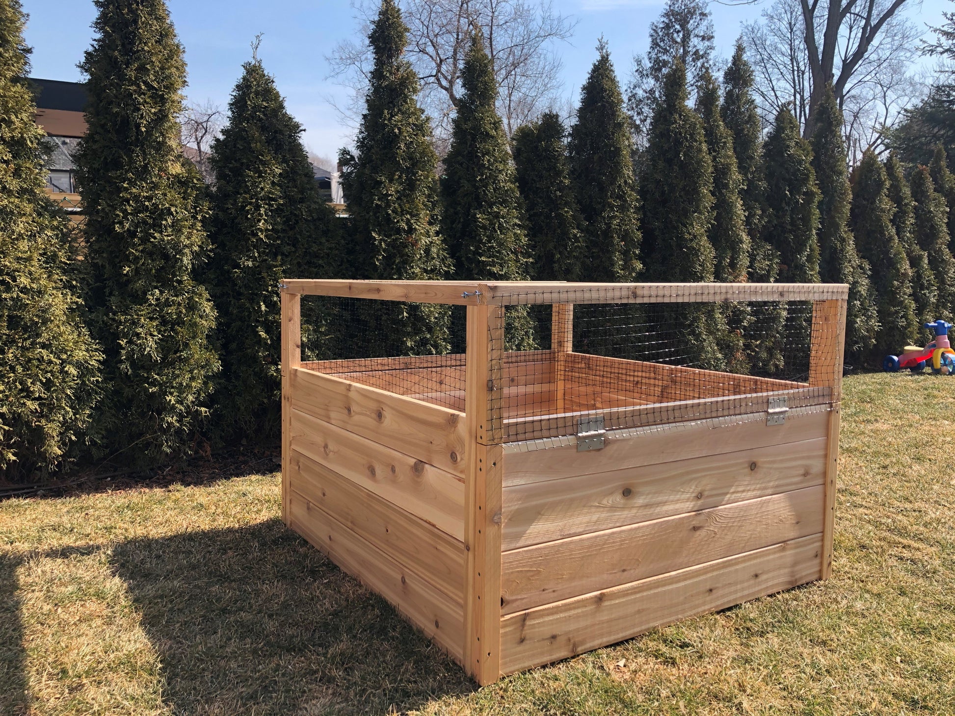 4x4 DIY Raised Garden Bed - Healthy Garden Co